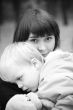 Mother with baby