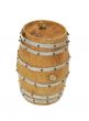 Wooden oak barrel