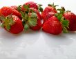 sweet strawberries.