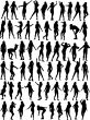 Dancing woman collection