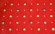 Red textile background