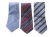 necktie on white background
