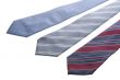 necktie on white closeup
