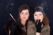 girls and smoke