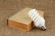 Bulb and book