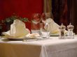 Table set in a french restaurant