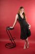 girl in black