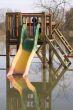 Playground under water