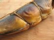 A hot smoked fish