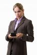 Woman texting