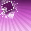 Element for congratulations, websites, frame