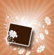 Element for congratulations, websites, frame