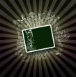 Element for congratulations, websites, frame