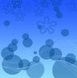 Blue picture for congratulations