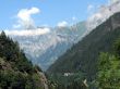 A gorge in Alps.