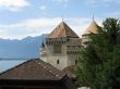 The Chillon Castle in Montreux, Switzerland.