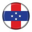 Netherlands Antilles button flag round shape
