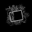 Element for design, frame, illustration