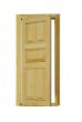 Wooden Door partially open