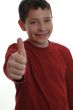young boy with thumb up 1