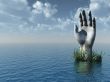stone hand