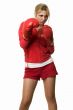 Woman boxer