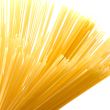 uncooked spaghetti