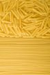 uncooked pasta