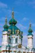 St. Andrew`s Cathedral in Kiev, Ukraine