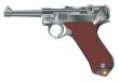 Vector image of vintage personal pistol