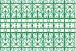 vector image of metal scoop grating fence