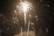 Fireworks Night sepia