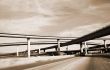 Overpass America Freeway System sepia