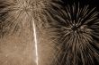 Fireworks Showtime sepia