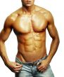 Muscular male torso