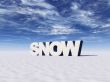 snow