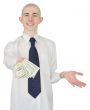 Smiling man with money in a hand