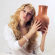 girl with jug