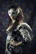 girl in a mask
