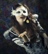 girl in a mask