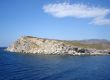 Cliff and clouds