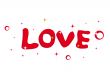 Backgrouns with word `love`