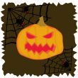 background with pumpkin