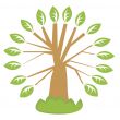 icon with tree