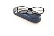 glasses on its case