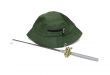 Fishing Pole and hat