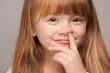 Portrait of an Adorable Red Haired Girl