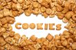 Cookies in the form of the alphabet