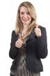 Beautiful blonde businesswoman