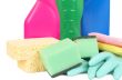 Variety of cleaning products